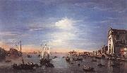 GUARDI, Francesco The Giudecca Canal with the Zattere dgh Spain oil painting artist